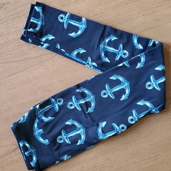 ⚓ Nautical Lot ⚓ Anchor  & Mermaid Leggings!! - Picture 2 of 6